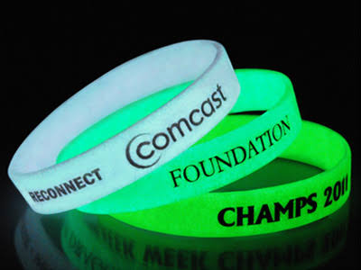 wristbands with a message