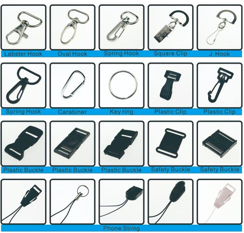 lanyards attachment options